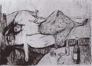 Edvard Munch After the day oil painting